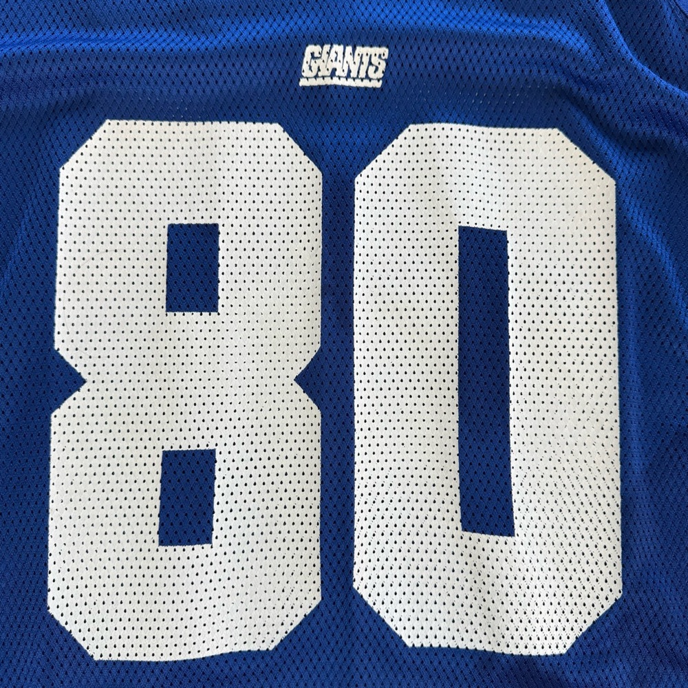 NY Giants Jeremy Shockey #80 VTG Reebok NFL On Field Jersey Men’s XXL - Picture 4 of 8